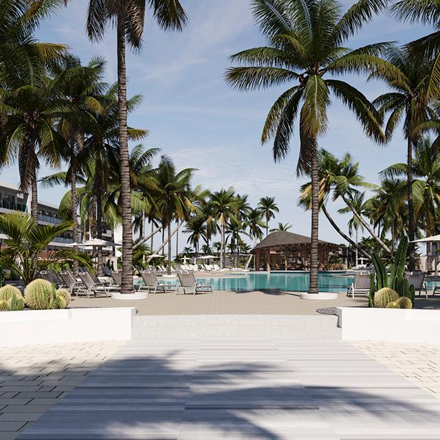 Pool Area, Elba Corralejo