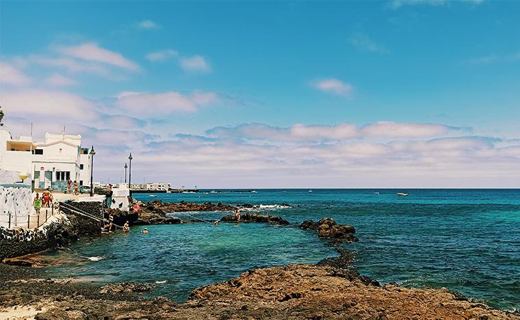 piscinas naturales de Punta Mujeres