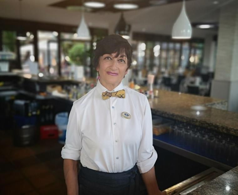Meet Emma González, waitress at Elba Hotels