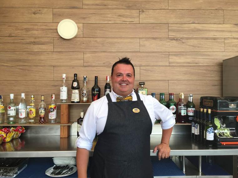 Meet Jesús Merino, Chuss, waiter at Elba Hotels