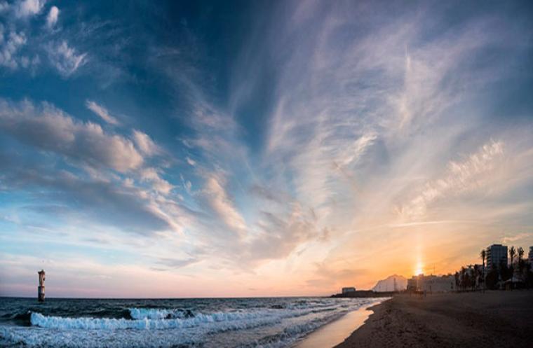 Atardecer en Marbella