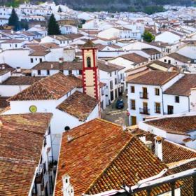 Tejados rutas pueblos blancos