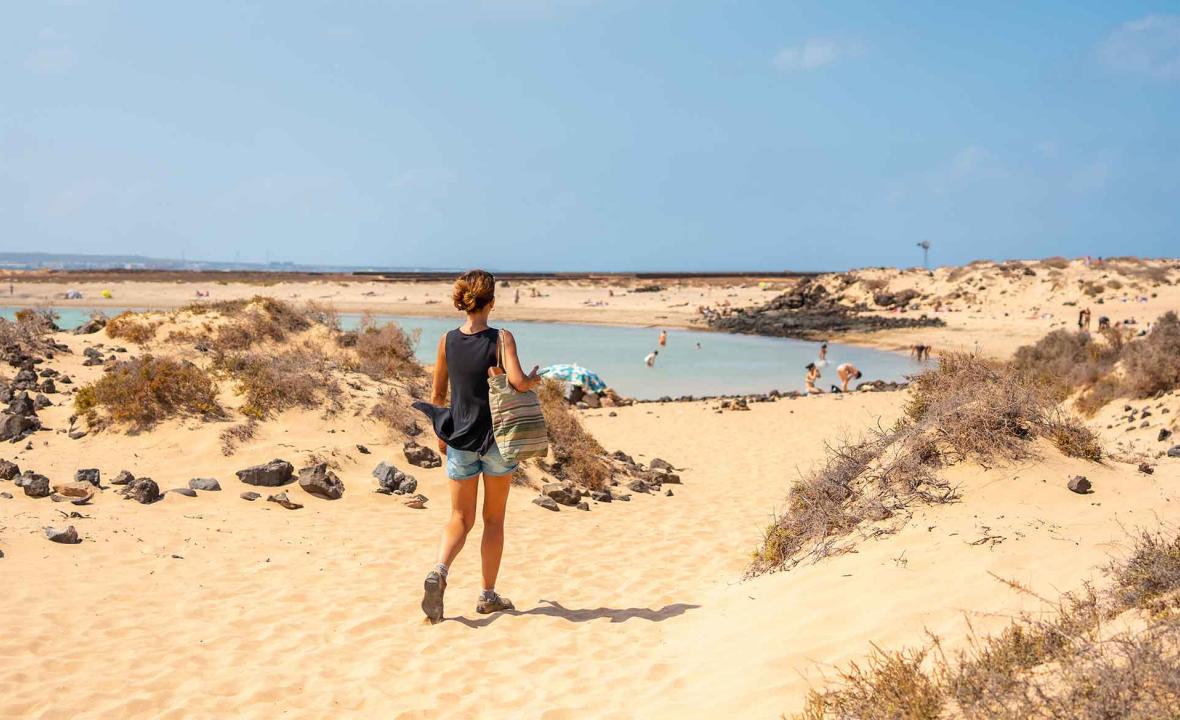 Playa de la Concha Isla de Lobos