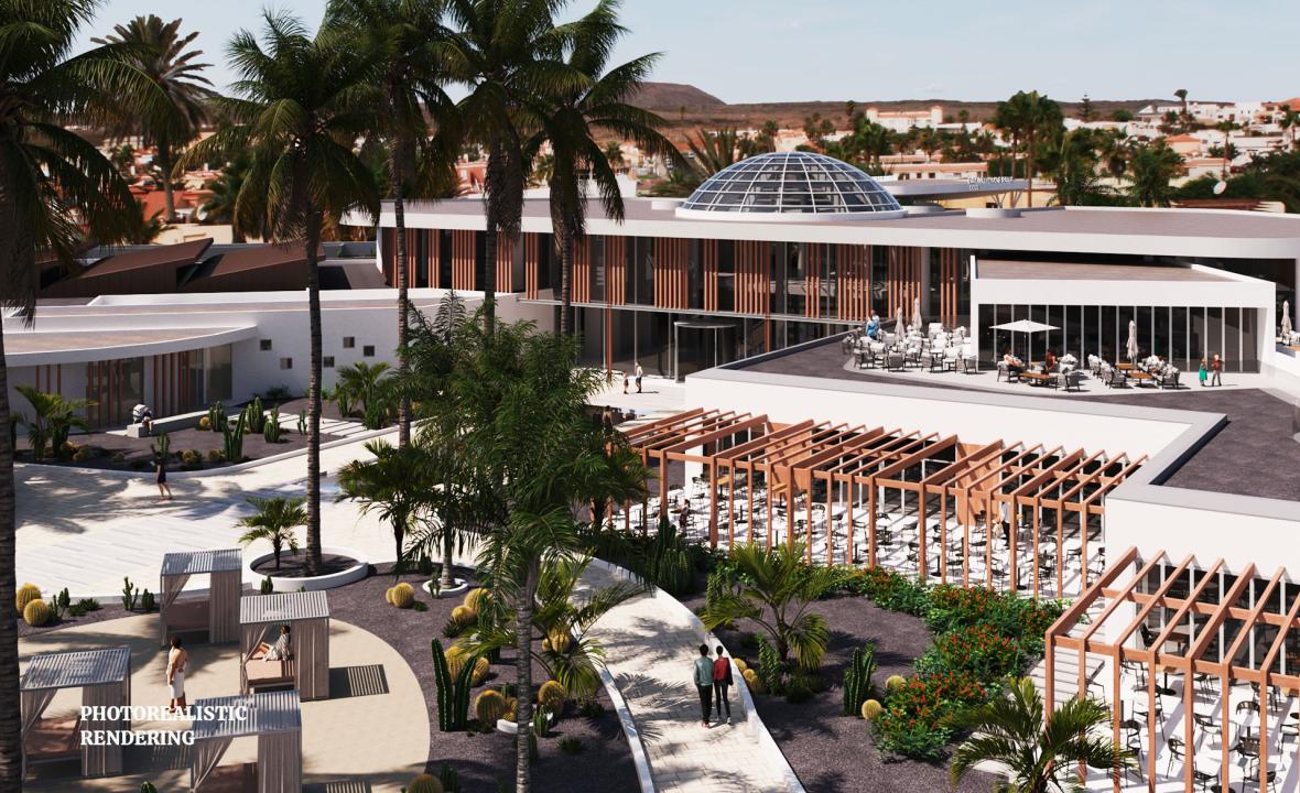 Edificio principal Elba Corralejo