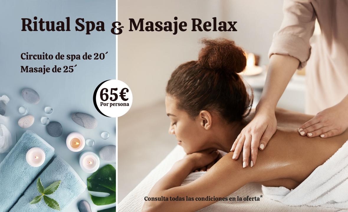 Ritual spa y masaje relax