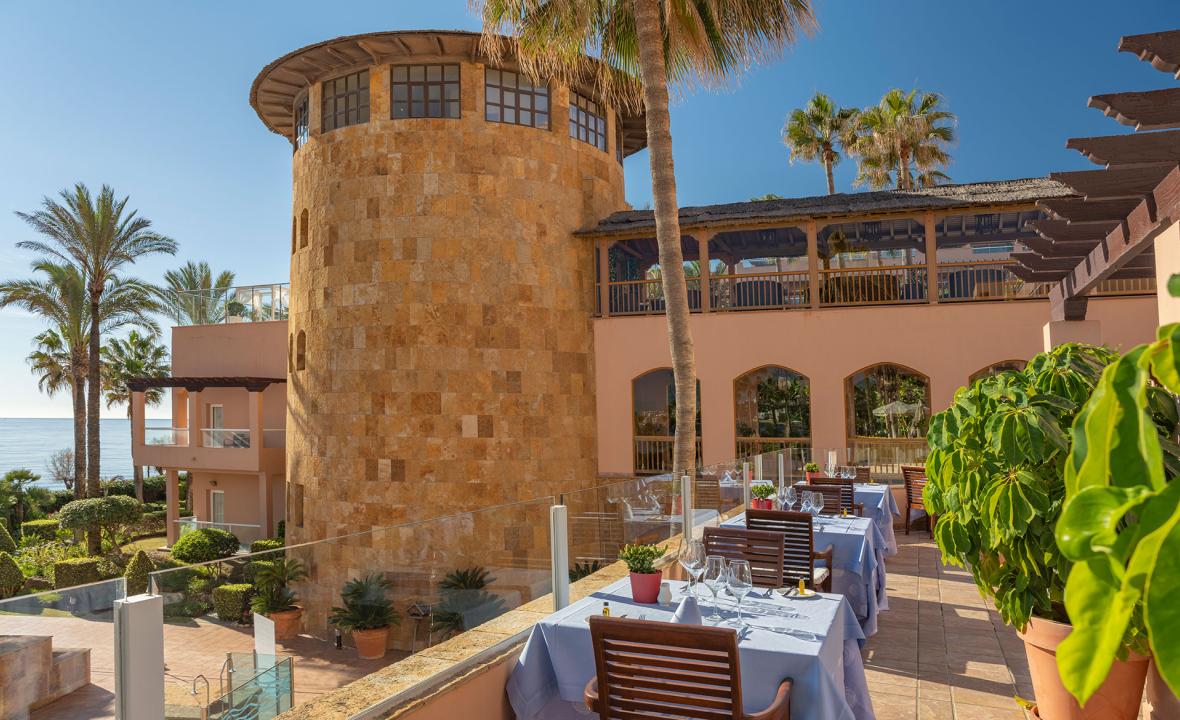 Terraza Restaurante París-Roma, Elba Estepona