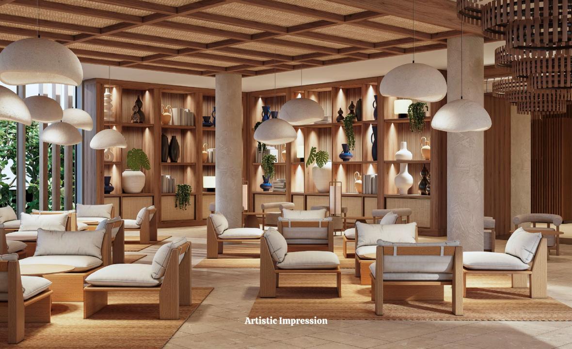 Lobby-Library, Elba Corralejo