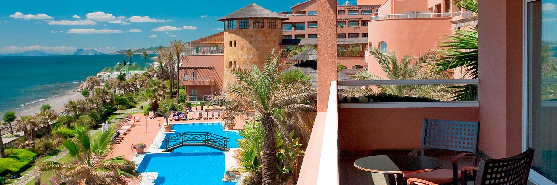 Terraza habitación Vista Mar, Elba Estepona