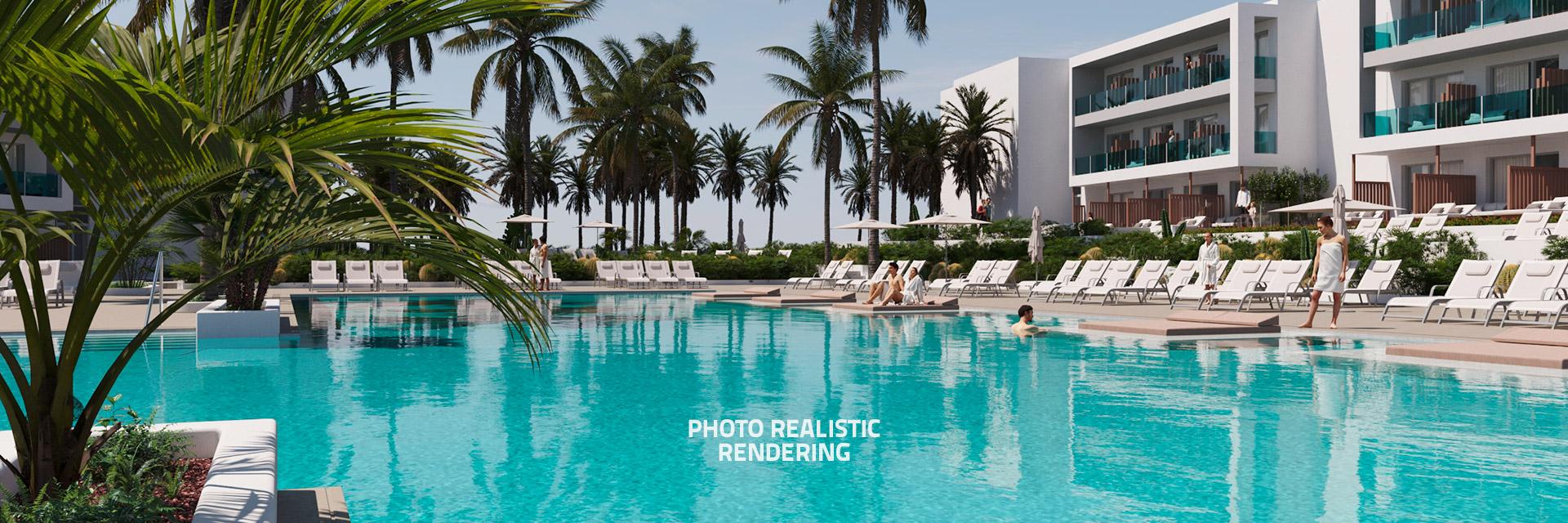 Zona Piscina, Elba Corralejo
