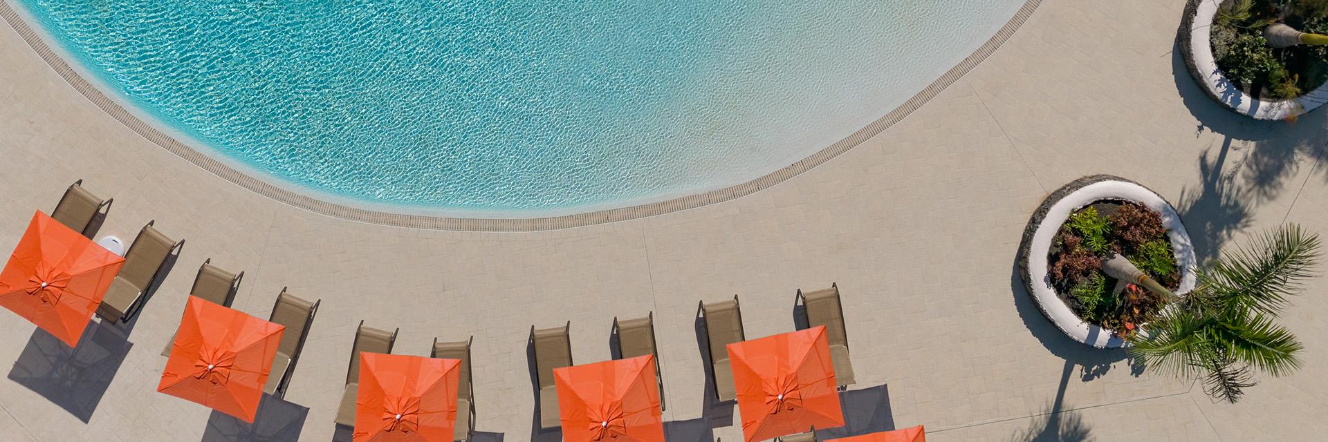 Vista Aérea Piscina Principal, Elba Corralejo Resort & Spa