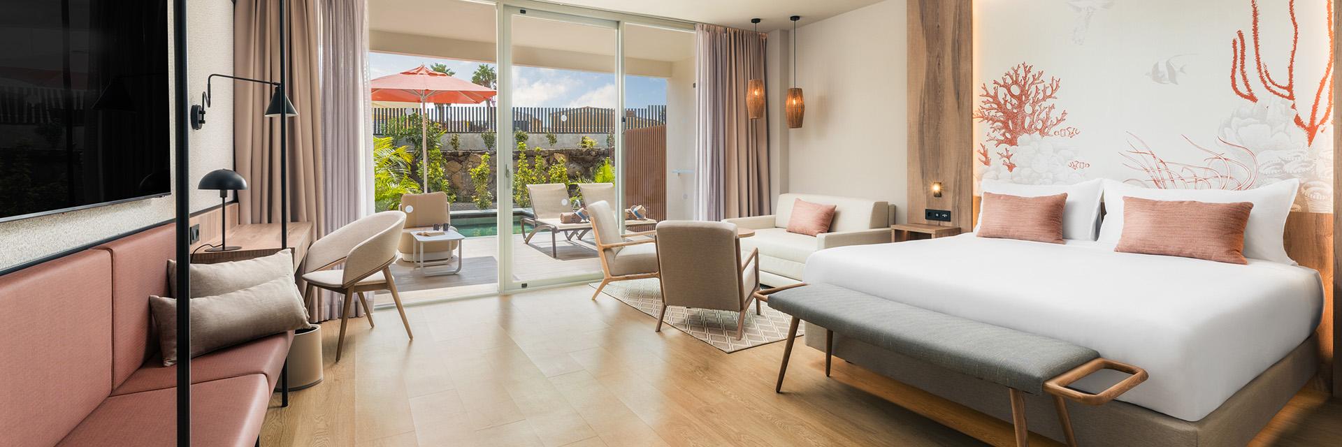 Habitación Junior Suite con Piscina Privada, Elba Corralejo Premium Level
