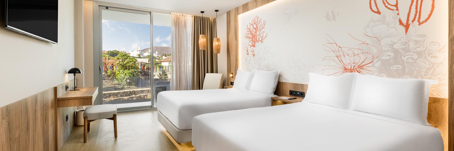Habitación Doble Familiar, Elba Corralejo Resort & Spa