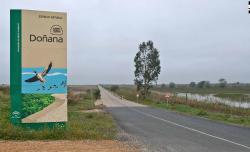Entrada al Parque Nacional de Doñana