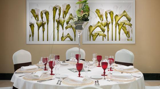 Mesa bodas Hotel Elba Vecindario