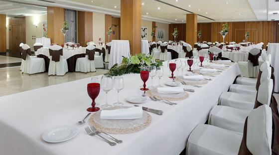 Mesa presidencial bodas Hotel Elba Vecindario
