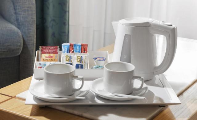 Té y café de cortesía