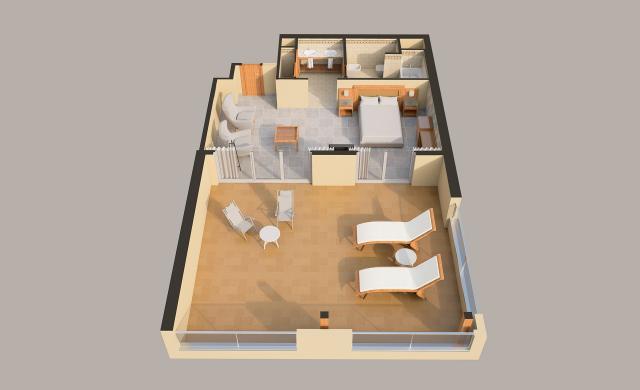 Plano Junior Suite, Elba Sara