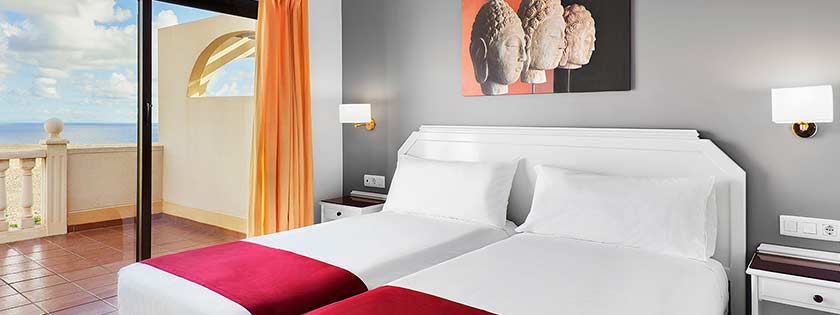 Agradable y acogedora habitación Hoteles Elba
